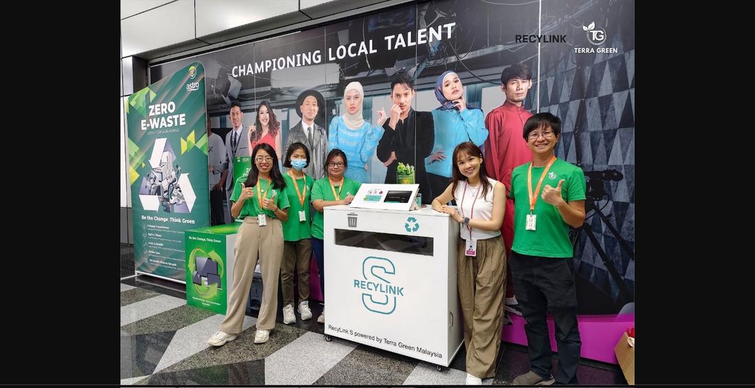 RecyLink S team at Astro Broadcast Centre